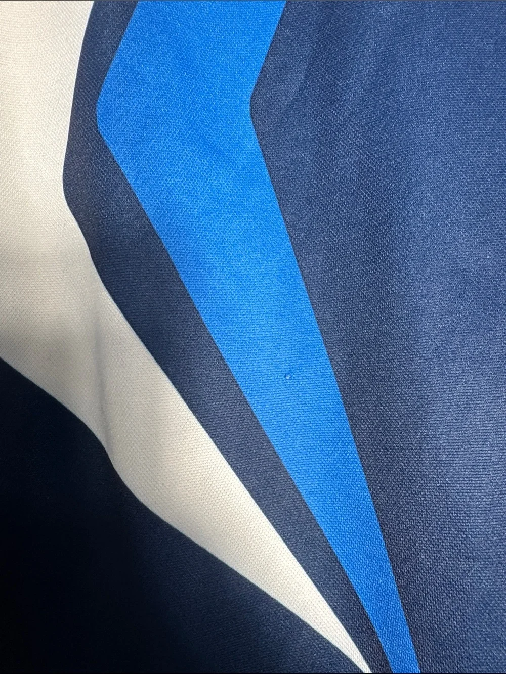 Fox Racing 180 Lean Blue & White Motocross Jersey Moisture-Wicking Fabric